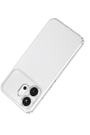 Newface Huawei Honor 600 Lüx Şeffaf Silikon Kılıf - Şeffaf - Görsel 3